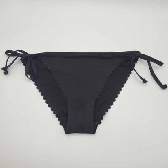 H&M Black Rippled Bikini Bottoms - Picture 1 of 4
